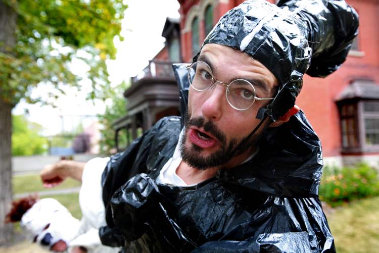 Ruth Bonneville / Winnipeg Free Press Archives
Fringe performer Ian Mozdzen says, 'There's some audiences who do want to see' a play featuring mayonnaise enemas.