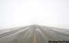 Mike Deal / Winnipeg Free Press
Drivers experienced poor visibility on many highways around Winnipeg Tuesday. This is Highway 236 to Stonewall.