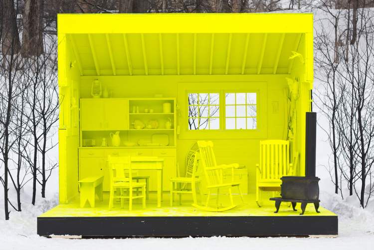 Jennifer Pauls / Plains Projects / Submitted
Pike Projects' Colin Grover said their design attempted “being at the cabin on a cold day, playing crokinole with grandma.”
