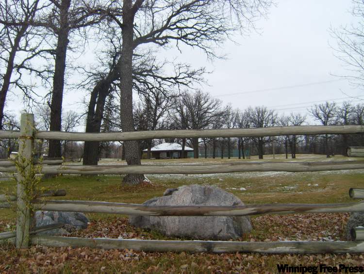 Neil Babaluk for the Winnipeg Free Press
Hyland Park consists of a well-used boat launch and several tennis courts.