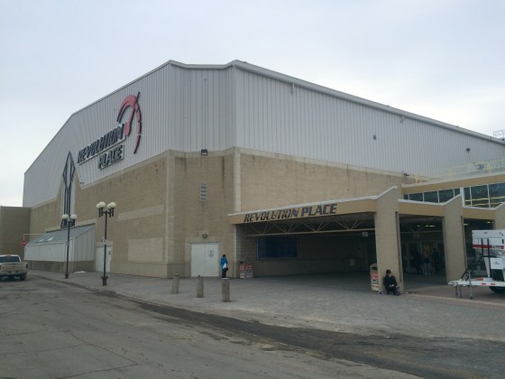 Melissa Martin / Winnipeg Free PressRevolution Place in Grande Prairie, Alta.