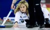 Nathan Denette / THE CANADIAN PRESS
Team Canada Skip Jennifer Jones throws her rock while playing against Team Yukon/Northwest Territories during the 2010 Scotties Tournament of Hearts in Sault Ste. Marie, Ont., on Monday.