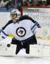 Gary Wiepert / The Associated Press files
Winnipeg Jets goaltender Ondrej Pavelec