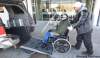 JOE.BRYKSA@FREEPRESS.MB.CA 
Jim Hammil uses Handi-Transit to get him to the Reh-Fit Centre to work out.
