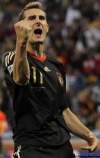MATT DUNHAM / THE ASSOCIATED PRESS
Germany’s Miroslav Klose celebrates one of his two goals versus Argentina.