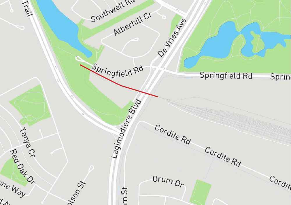 Removing CP line into Star Building Materials near Highway 59
Crossings that could be closed:
- Lagimodiere Blvd. (2 crossings)
- Molson St.