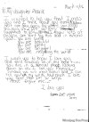 A letter that Samantha Kematch wrote to her dead daughter was entered as an exhibit at trial.
