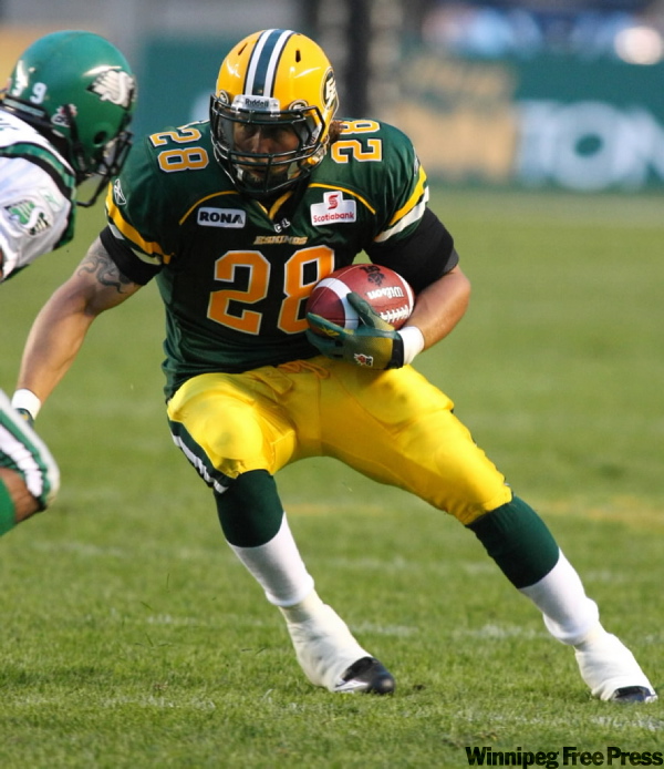 Ed Tait predicts that Edmonton running back Jesse Lumsden will lead the CFL in rushing.