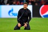 Tottenham manager Mauricio Pochettino celebrates on the pitch after his team scored their third goal during the Champions League semifinal second leg soccer match between Ajax and Tottenham Hotspur at the Johan Cruyff ArenA in Amsterdam, Netherlands, Wednesday, May 8, 2019. (AP Photo/Martin Meissner)