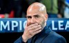 Leverkusen's head coach Peter Bosz reacts prior the Champions League Group D soccer match between Bayer Leverkusen and Lokomotiv Moscow at the BayArena in Leverkusen, Germany, Wednesday Sept. 18, 2019. (AP Photo/Martin Meissner)