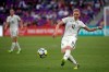 FILE - In this March 7, 2018, file photo, Germany forward Alexandra Popp (11) attempts a shot during the second half of a SheBelieves Cup women's soccer match against France in Orlando, Fla. (AP Photo/Phelan M. Ebenhack, File)