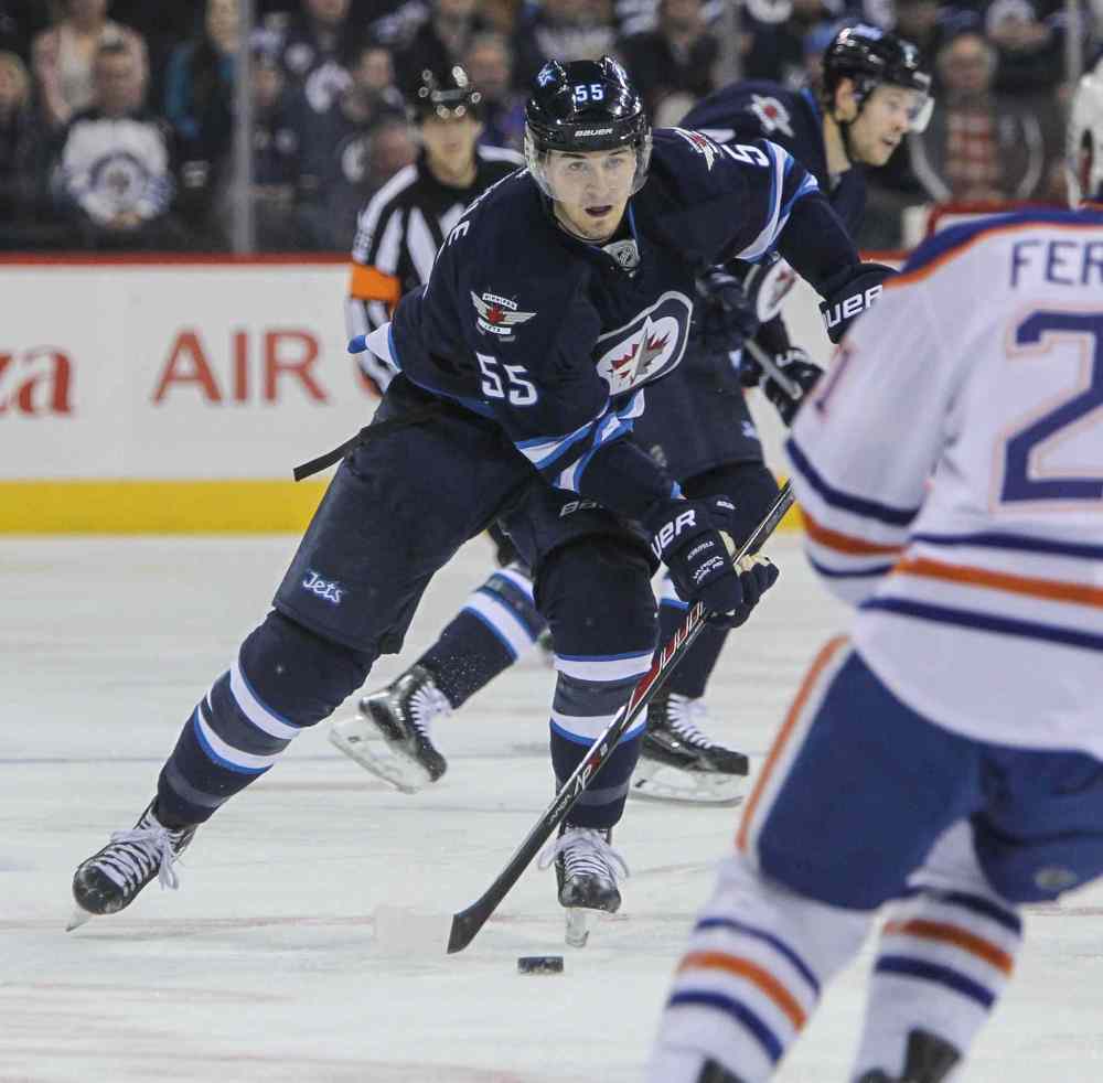 MIKE DEAL / WINNIPEG FREE PRESS files
Mark Scheifele admits his game needs work, but is happy the Jets are winning.