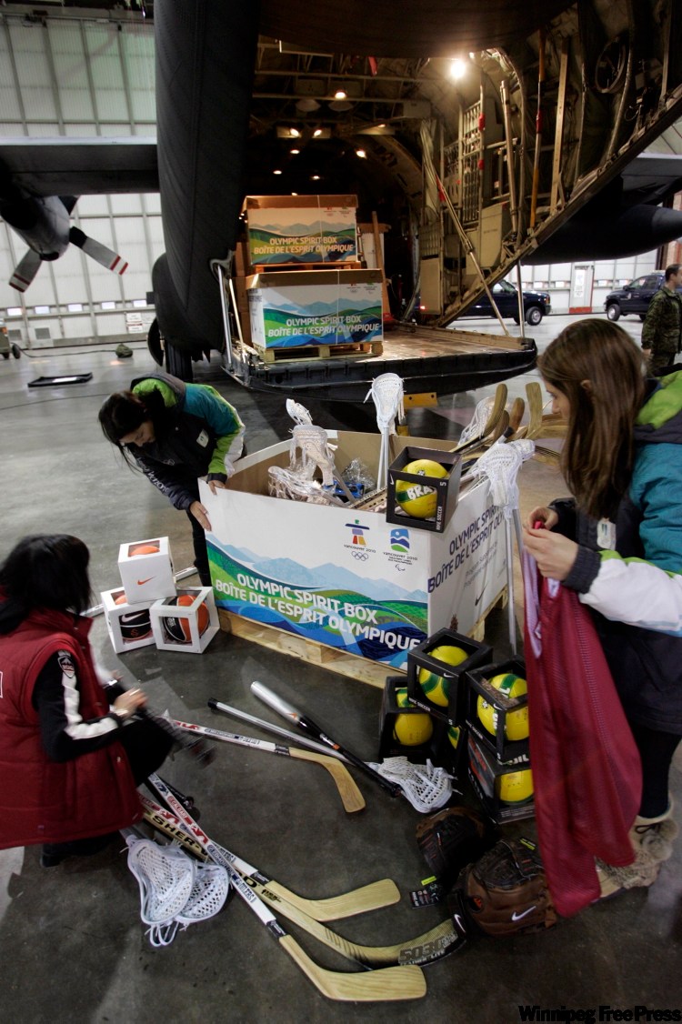 Olympic project delivers sporting gear to north Winnipeg Free Press