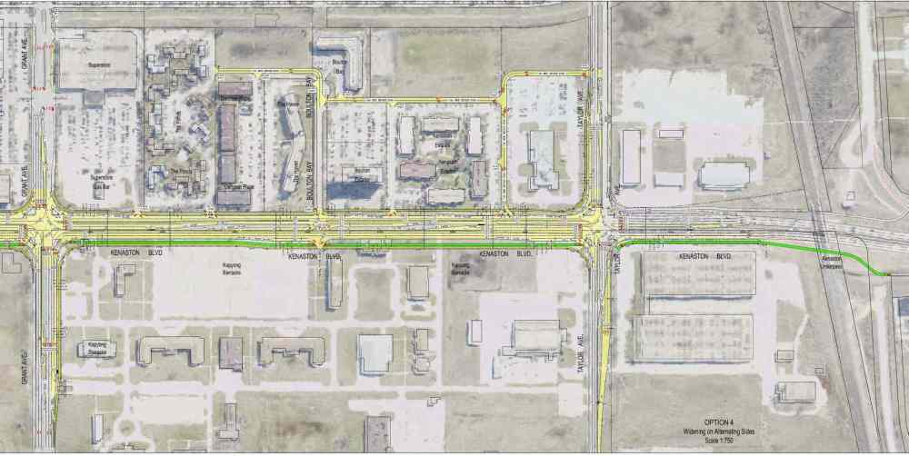 Option 4: Grant to Taylor (City of Winnipeg)