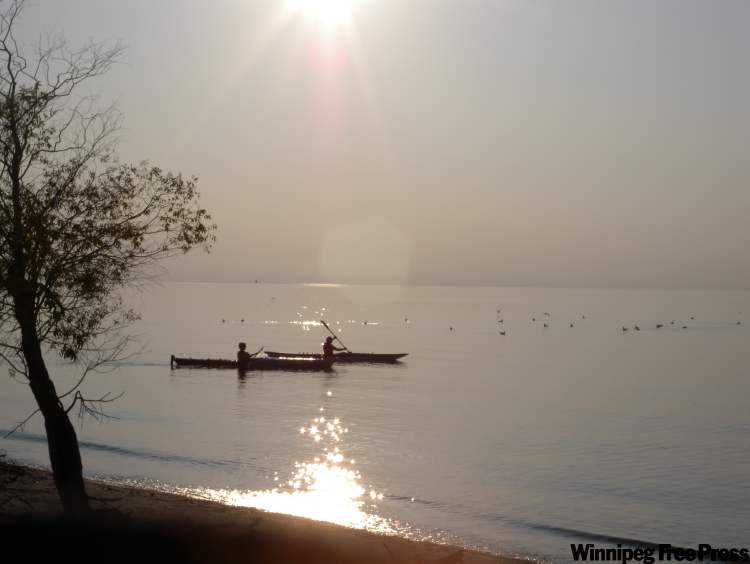 Neil Babaluk for the Winnipeg Free Press
Patricia Beach offers an alternative to the crowds of Grand Beach: Fewer people, but the same soft, white sand.