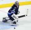 Trevor Hagan / Free Press files
It took just 20 minutes for the debate to flare up again, when three goals in one period on 16 shots had Jets Nation screaming about the work of Ondrej Pavelec.