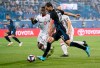 Montreal Impact midfielder Ignacio Piatti (10) controls the ball away from Toronto FC midfielder Richie Laryea (22) during first half of the first leg of the Canadian Championship Final action in Montreal on Wednesday, September 18, 2019. THE CANADIAN PRESS/Paul Chiasson