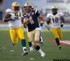 TREVOR HAGAN / WINNIPEG FREE PRESS
Bombers' Buck Pierce scrambles for a long touchdown run late in the first half of CFL action at Canad Inns Stadium against the Edmonton Eskimos.
