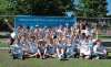 Sheldon Birnie
June 18, 2015 - Ulla In der Stroth (standing left) and Oliver Fiest, (standing far right), a visiting Auf Ballhohe soccer coach from Munich, Germany, pose with a group of Grade 4 German Bilingual program students at Princess Margaret School during the RETSD's week long German soccer camp. (SHELDON BIRNIE/CANSTAR COMMUNITY NEWS/THE HERALD)