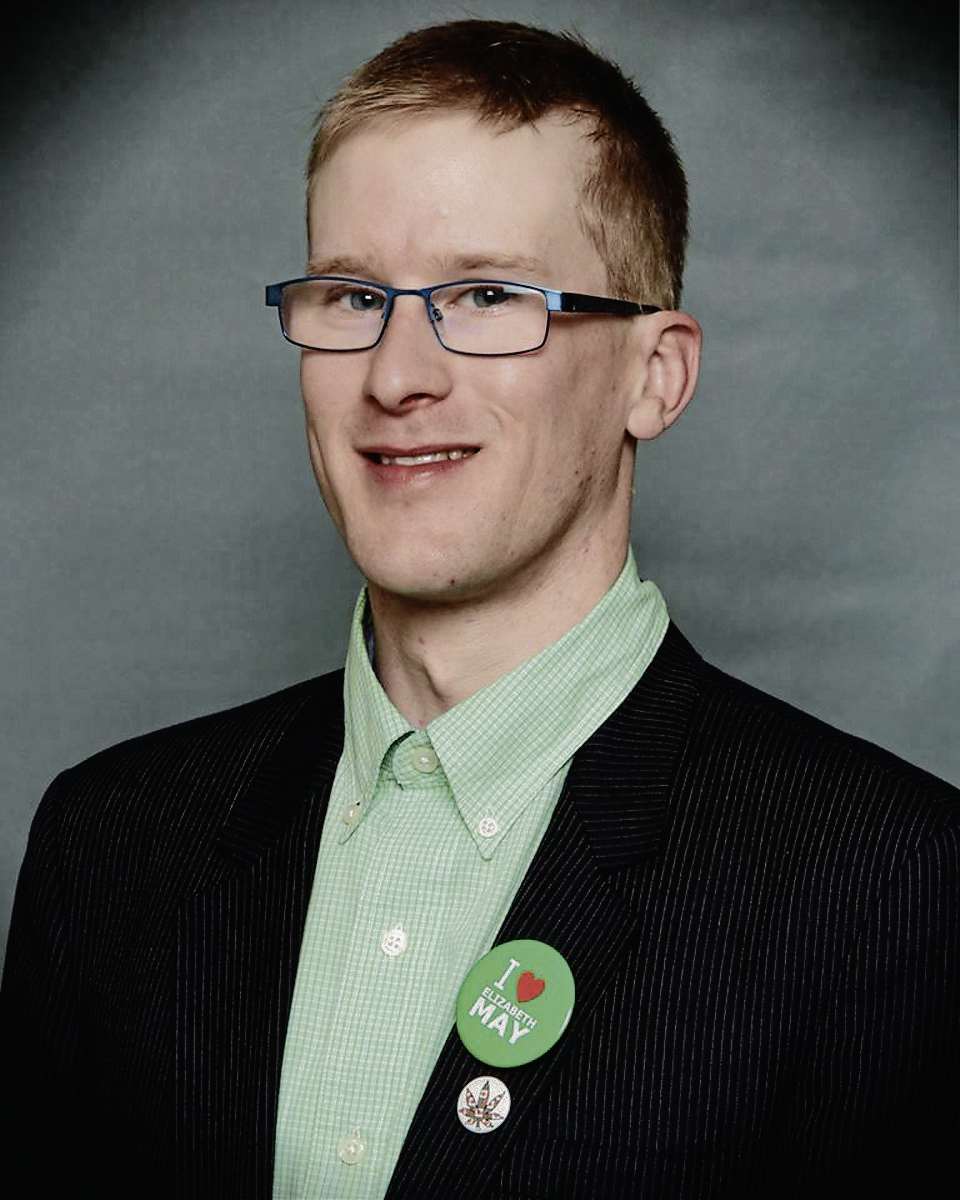 SUPPLIED PHOTO
The Green Party’s Steven Stairs is looking to shake things up in Kildonan-St. Paul.