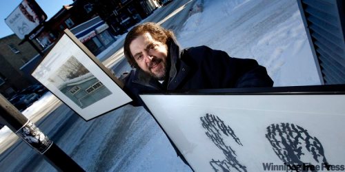 phil hossack / winnipeg free press
Winnipeg art gallery owner Ken Segal says he will close his shop on Osborne Street South this Saturday.