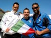 Simon Fuller
From left to right: Italian fans Marco Taronno, Filippo Porpiglia and Frank Ferlaino get pumped up minutes before Italy’s opening World Cup game on June 14.