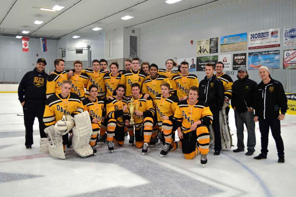 Supplied photo
The Dakota Lancers are off to a strong start in the Winnipeg High School Hockey League this season.