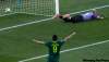Darko Bandic / AP Photo
Algeria goalkeeper Fawzi Chaouchi right, reacts after failing to save a ball by Slovenia's Robert Koren, not pictured, as Slovenia's Zlatan Ljubijankic, bottom, reacts during the World Cup group C soccer match between Algeria and Slovenia at Peter Mokaba Stadium in Polokwane, South Africa, Sunday, June 13, 2010.