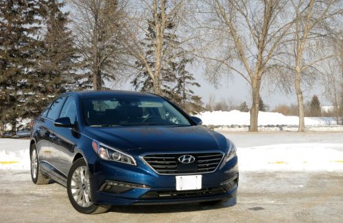 The Sonata's creature comforts were a blessing when the thermometer dipped below -30 C.