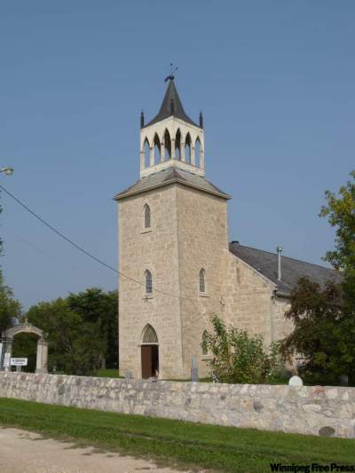 Neil Babaluk for the Winnipeg Free Press
St. Andrews Church is the oldest stone church in Western Canada that is still actively in use.