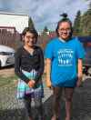 SUPPLIED     
Yelena, 11, and Jolisse Brightnose, 14.