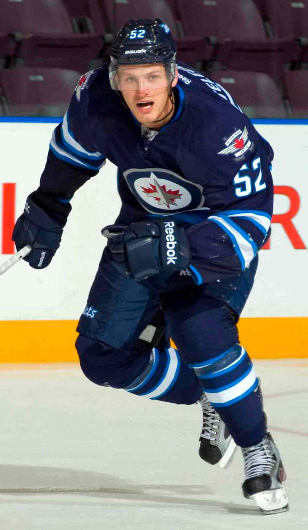 Marissa Baecker / www.shootthebreeze.ca
The Winnipeg Jets have suspended Ivan Telegin.