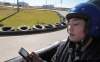 JOE.BRYKSA@FREEPRESS.MB.CA
John Taylor student Winson Choi tries to text while driving a go cart at Thunder Rapids Fun Park Thursday.
