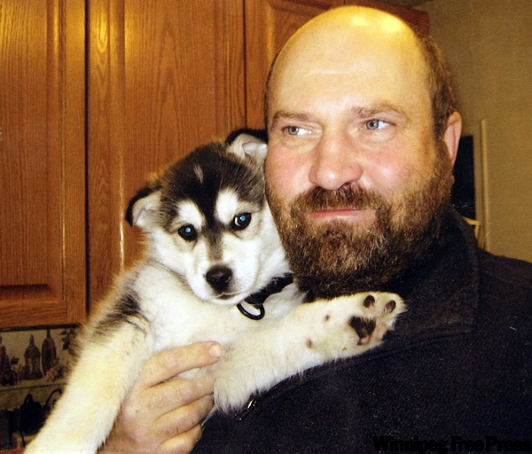 TREVOR HAGAN / WINNIPEG FREE PRESS
A family photo of Zdzislaw Andrzejczak, 47, killed when his small car was struck by a stolen Hummer at the corner of Alfred Avenue and Andrews Street yesterday.