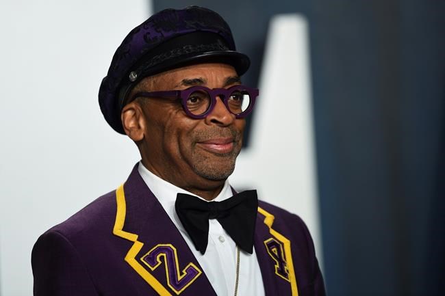 Spike Lee arrives at the Vanity Fair Oscar Party on Sunday, Feb. 9, 2020, in Beverly Hills, Calif. (Photo by Evan Agostini/Invision/AP)