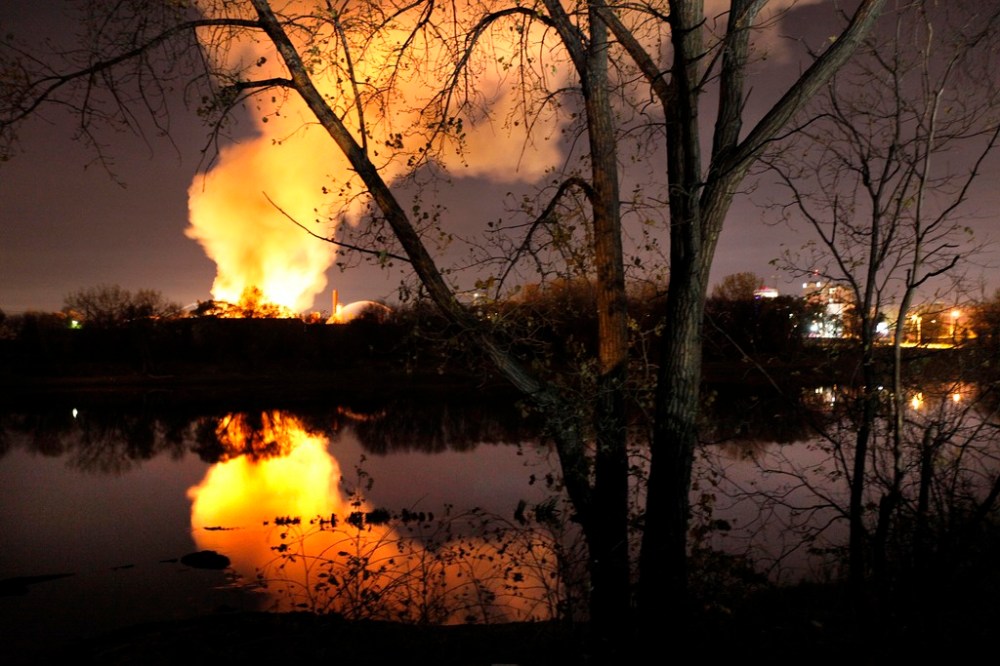 The fire on Oct 19, 2011 caused more than $1 million in damage. (Ruth Bonneville / Winnipeg Free Press files)