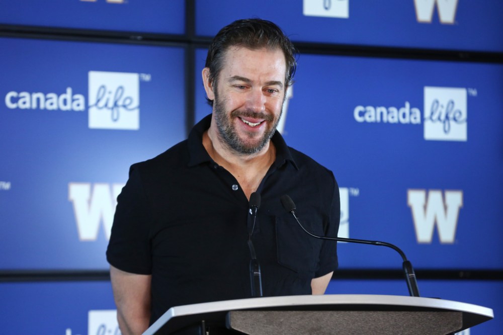 Kyle Walters took over as the team’s general manager in 2013 and slowly built the Bombers into what they are today. (Mike Deal / Winnipeg Free Press files)