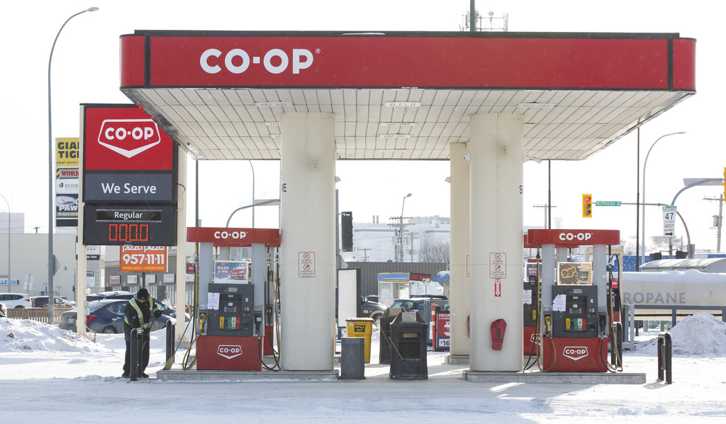 Two Coop stations get gas, many others in city still dry Winnipeg Free Press