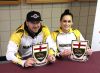 Derek Samagalski and Krysten Karwacki captured the provincial mixed doubles curling championship last February. (Thomas Friesen / The Brandon Sun files)