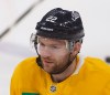 MIKE DEAL / WINNIPEG FREE PRESS

Winnipeg Jets' Mark Letestu (22) in the yellow jersey indicating he is injured during practice at Bell MTS Place Monday morning.

200302 - Monday, March 02, 2020.