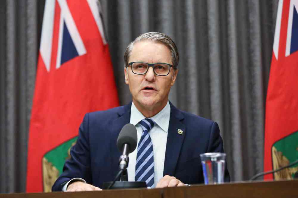 MIKE DEAL / WINNIPEG FREE PRESS
Health Minister Cameron Friesen said this morning a woman in her 40s, who recently travelled to the Philippines and lives in the Winnipeg Regional Health Authority's area, has tested positive for COVID-19. (Mike Deal / Winnipeg Free Press)