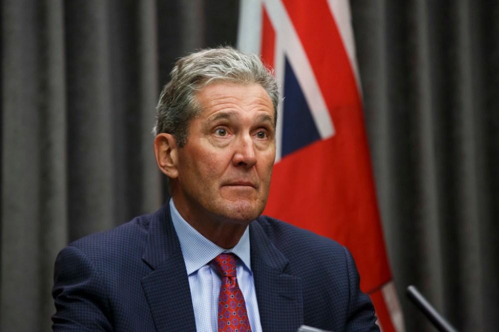 Premier Brian Pallister says he’s nervous Manitobans will squander their progress in stopping the spread of the coronavirus, calling out social gatherings such as powwows and cultural events. (Mike Deal / Winnipeg Free Press)