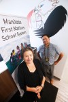 JOHN WOODS / WINNIPEG FREE PRESS
Nora Murdock, Director of Instructional Services at the Manitoba First Nations School System, and Charles Cochrane, Executive Director of Manitoba First Nations Education Resource Centre are working to get their students back to class. (John Woods / Winnipeg Free Press)
