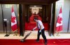 Final preparations are made to the Senate in advance of the speech from the throne in Ottawa on Wednesday, Sept. 23, 2020. THE CANADIAN PRESS/Sean Kilpatrick