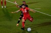Toronto FC's Alejandro Pozuelo, front is pressured by Columbus Crew's Luis Diaz during the second half of an MLS soccer match, Sunday, Sept. 27, 2020, in East Hartford, Conn. Pozuelo has been named MLS Player of the Month for September. THE CANADIAN PRESS/AP, Jessica Hill