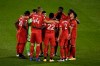 Toronto FC player huddle together before the start of an MLS soccer match against Columbus Crew, Sunday, Sept. 27, 2020, in East Hartford, Conn. Fresh from a short stint back home under quarantine, Toronto FC embarks on a demanding stretch of five games in 16 days starting Saturday with the Philadelphia Union in East Hartford. THE CANADIAN PRESS/AP, Jessica Hill