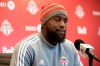 Toronto FC's Jozy Altidore speaks to the media during an end of season availability in Toronto on Wednesday, November 13, 2019. While no fan of sharing with the media, Altidore's voice has been loud and clear in recent months. THE CANADIAN PRESS/Chris Young