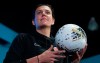Canadian soccer player Christine Sinclair smiles during a media availability in Vancouver, B.C. on Tuesday, February 11, 2020. THE CANADIAN PRESS/Jonathan Hayward