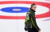 Team Northern Ontario skip Krista McCarville looks on during the 3 vs 4 Page playoff against team Ontario at the Scotties Tournament of Hearts in Moose Jaw, Sask., Saturday, February 22, 2020. THE CANADIAN PRESS/Jonathan Hayward