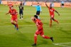Toronto FC's Alejandro Pozuelo, front centre, celebrates his goal with teammates during second half MLS soccer action against the Philadelphia Union,&nbsp;in East Hartford, Conn., Saturday, Oct. 3, 2020.&nbsp;Having clinched a playoff berth with a 1-0 victory Sunday in Cincinnati, Toronto FC looks to match a club record with a sixth straight win Wednesday when the New York Red Bulls come to East Hartford. THE CANADIAN PRESS/AP-Jessica Hill